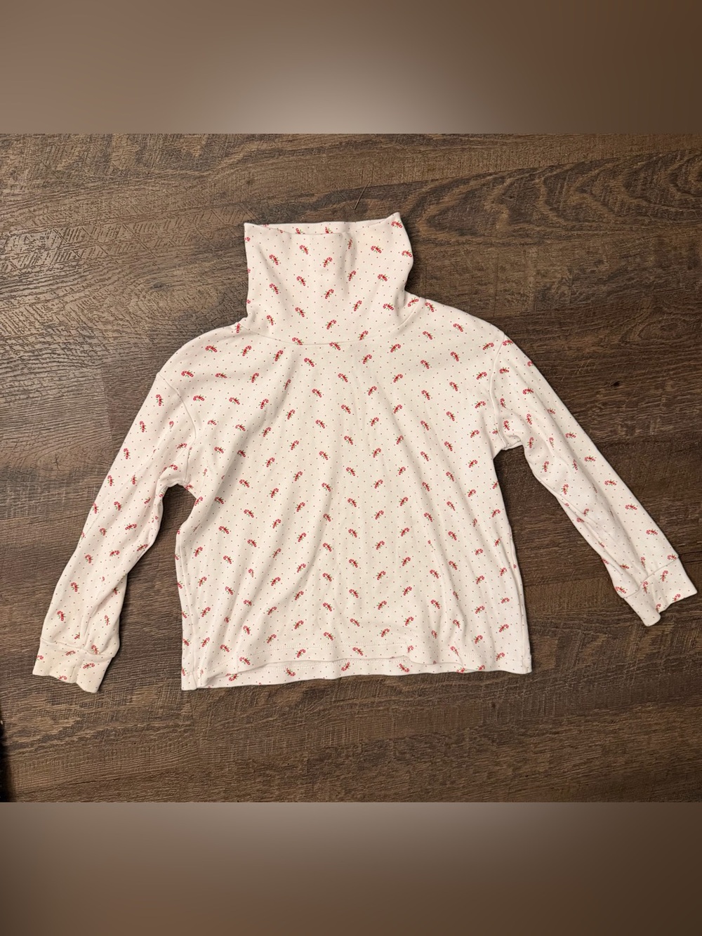 Luigi Kids Candy Cane Turtleneck
